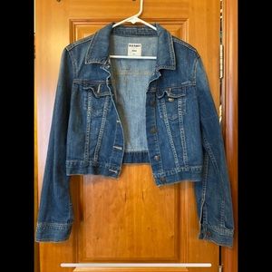 Old Navy cropped denim jacket
